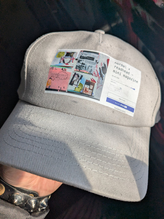 READHEAD x NORMAL WEB COMIC 'TINY ZINE HAT'